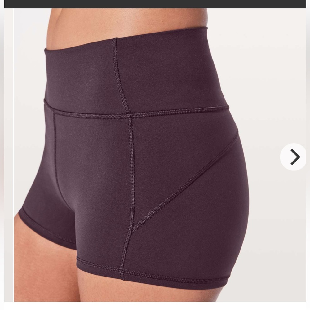 Lululemon In Movement High Rise Short *Everlux 2.5”